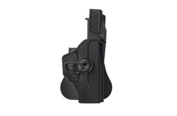 Image of IMI Defense Level 3 Polymer OWB Paddle Holster, Glock 19/19X/32/45, Glock 23, Black, IMI-Z1400BLACK