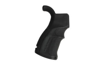 Image of IMI Defense EG Overmolding AR-10, AR-15, Knight's Armament M110, M16, M4, SR-25 M16/AR15 AR Grip, Black, IMI-ZG108BLACK