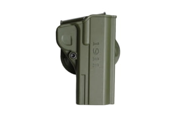 Image of IMI Defense One Piece OWB Paddle Polymer Holster, 1911 .45 ACP Commander Pistols, O.D. Green, IMI-Z8070O.D. GREEN