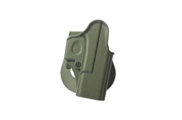 Image of IMI Defense One Piece OWB Paddle Polymer Holster, Glock 17/18/19/19X/26/27/28/31/32/36/45,Glock 22/23,Bul M-5, O.D. Green, IMI-Z8010(GK1)O.D. GREEN