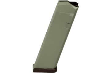 Image of IMI Defense Polymer Pistol Magazine for Glock 17/18/19/19x/26/34/45/47, 17 Rounds, OD Green, IMI-ZMG17RO.D. GREEN