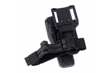 Image of IMI Defense RD3 Mid Ride Level 3 Polymer OWB Belt Holster, Glock 17/19/19x/25/28/31/32/45/47 Gen 3-5/22/23 Gen 1-4, Right Hand, Matte, Black, IMI-RD3-BLK