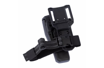 Image of IMI Defense RDL3 Mid Ride Level 3 Polymer OWB Belt Holster, Glock 17/19/19x/25/28/31/32/45/47 Gen 3-5/22/23 Gen 1-4, Right Hand, Matte, Black, IMI-RDL3-BLK