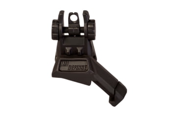 Image of IMI Defense TRS Polymer Rear Flip Up Sight 45 Degrees Offset, Black, IMI-Z7245BLACK