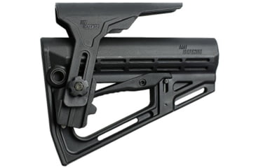 Image of IMI Defense TS-1 Tactical Stock w/ Polymer Cheek Rest, Mil-Spec, Black, 96209