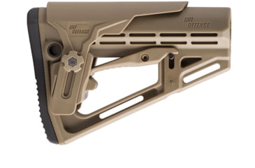 Image of IMI Defense TS-1 Tactical Stock w/ Polymer Cheek Rest, Mil-Spec, FDE, 96207