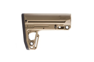 Image of IMI Defense TS2 Tactical AR-15, M16, M4 Collapsible AR Buttstock w/Overmolded Buttplate, Flat Dark Earth, IMI-ZS107FDE