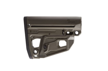 Image of IMI Defense TS2 Tactical Stock w/Extended Overmolded Shock Observer Buttplate/Magwell, O.D. Green, IMI-ZS108MO.D. GREEN
