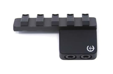 Image of Impact Weapons Components 1913 Picatinny Rail Offset Thorntail Mount, Black Anodize, IMPLPIC1913, EDEMO1