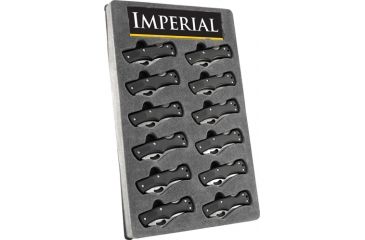 Image of Imperial Schrade Imperial Knife Rubber Lockback 2.3'' Blade 12-piece Per Disply