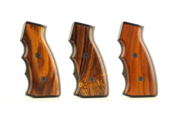 Image of Indignant Arms IA Classic Accented AR15 Grip, Cocobolo Grip/Black Frame, cl-acc-co-bk