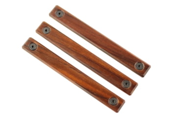 Image of Indignant Arms IA Classic MLOK Rail Panels, 2.0 Slots, Cocobolo Grip/Black Frame, rp-acc-co-2.0