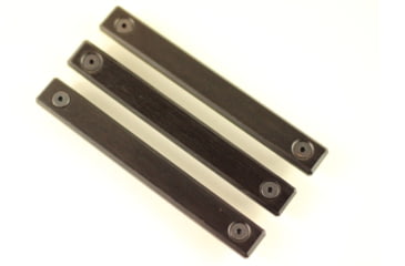 Image of Indignant Arms IA Classic MLOK Rail Panels, 2.0 Slots, Indian Ebony Grip/Black Frame, rp-acc-ie-2.0