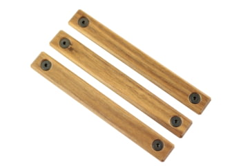 Image of Indignant Arms IA Classic MLOK Rail Panels, 2.0 Slots, Walnut Grip/Black Frame, rp-acc-wa-2.0