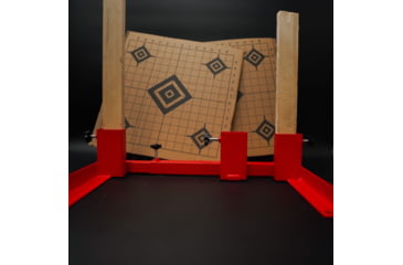 Image of Infinite Defense Adjustable Infinity Target Stand, Fixed, Red, TSADJ