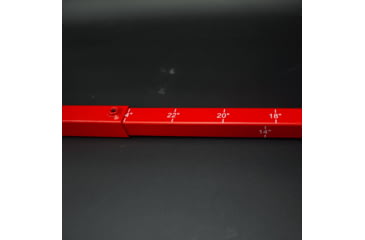 Image of Infinite Defense Adjustable Infinity Target Stand, Fixed, Red, TSADJ