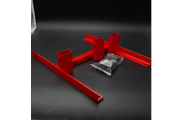 Image of Infinite Defense Adjustable Infinity Target Stand, Fixed, Red, TSADJ