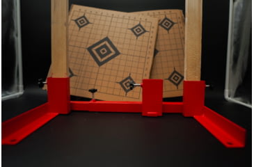 Image of Infinite Defense Adjustable Infinity Target Stand, Fixed, Red, TSADJ