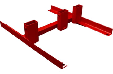 Image of Infinite Defense Adjustable Infinity Target Stand, Fixed, Red, TSADJ