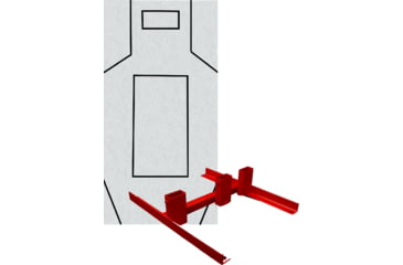Image of Infinite Defense C-Zone Infinity Target and Adjustable Stand, White, CZSTP