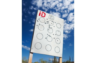 Image of Infinite Defense Circle Drill Target, White, CDSIT