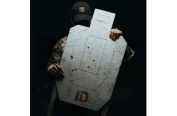 Image of Infinite Defense Gen 2 Infinity Target, Silhouette, White, SIL1