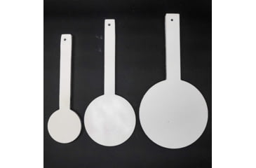 Image of Infinite Defense Rubber Gong Target Hangers, 6in, 4 Pack, White, GH6I4