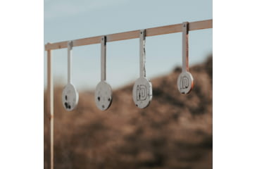 Image of Infinite Defense Rubber Gong Target Hangers, 6in, 4 Pack, White, GH6I4