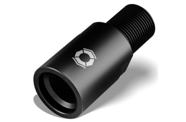Image of Infinite Product Solutions 1in Barrel Extension, Black Nitride, 1/2x28 - .223 Remington/5.56x45mm NATO/9mm Luger/., EXT-1IN-174-NTD-1228-9MM