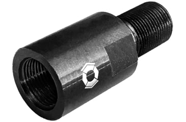 Image of Infinite Product Solutions 1in Barrel Extension, Black Phosphate, 1/2x36 - 9mm Luger, 1236-EXT-1IN-BS