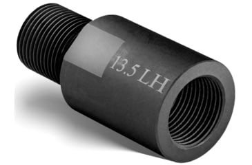 Image of Infinite Product Solutions 1in Barrel Extension, Black Phosphate, M13.5 x 1 LH - 9mm Luger, 135LH-EXT-1IN-BS