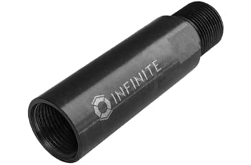 Image of Infinite Product Solutions 2in Barrel Extension, Black Phosphate, 5/8x24 - .30 Carbine/.308 Winchester/.300 AAC Blac, 5824-EXT-2IN-BS
