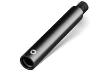 Image of Infinite Product Solutions 4in Barrel Extension, Black, 1/2x28 - .223 Remington/5.56x45mm NATO/9mm Luger/., 1228-EXT-4IN-BS