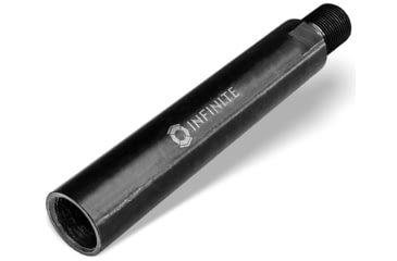 Image of Infinite Product Solutions 4in Barrel Extension, Black, 5/8x24 - .30 Carbine/.308 Winchester/.300 AAC Blac, 5824-EXT-4IN-BS