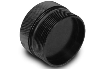 Image of Infinite Product Solutions Closed Storage Cap, Black Anodize, FEC-CLSD-BA