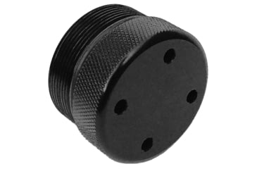 Image of Infinite Product Solutions Closed Storage Cap, Black Anodize, FEC-CLSD-BA