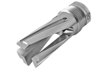 Image of Infinite Product Solutions Gen 1 QD 3-Prong Flash Hider, 6.5mm Creedmoor, 5/8x24, Natural Stainless Steel, G1-303-U-5824-65-CW