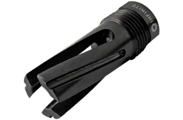 Image of Infinite Product Solutions Gen 1 QD 3-Prong Flash Hider, 9mm Luger, 1/2x28, Black Oxide, G1-4140-BOG-1228-9MM-CW