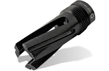Image of Infinite Product Solutions Gen 1 QD 3-Prong Flash Hider, 9mm Luger, 1/2x36, Black Oxide, G1-4140-BOG-1236-CW