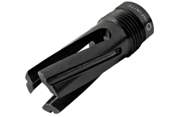 Image of Infinite Product Solutions Gen 1 QD 3-Prong Flash Hider, 9mm Luger, M13.5 x 1 LH, Black Oxide, G1-4140-BOG-135LH-CW