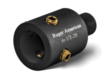 Image of Infinite Product Solutions Gen 1 Ruger American - 1/2-28 Slip-On Adapter, Black, RAM-NOS-1228-BS