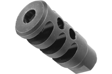 Image of Infinite Product Solutions Gen 1 X-Treme Muzzle Brake, .223 Remington/5.56x45mm NATO/9mm Luger/.22 Hornet/17 Hornady Magnum Rimfire/.350 Legend, 1/2x28, Black, 1228-XTREME-BSS-CW