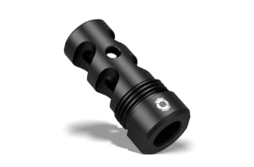 Image of Infinite Product Solutions Gen 2 Titanium QD 2-Port Muzzle Brake, .30 Carbine/.308 Winchester/.300 AAC Blackout/.300 Winchester Magnum, 5/8x24, Black PVD, 2PRT-G2-TI5-PVS-5824-CW
