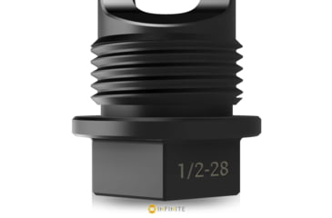 Image of Infinite Product Solutions Gen 4 QD 3-Port Muzzle Brake, 7.62x39mm, M14 x 1 LH, Black Nitride, G4-174-NTD-14LH-CW