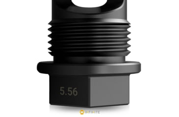 Image of Infinite Product Solutions Gen 4 QD 3-Port Muzzle Brake, 7.62x39mm, M14 x 1 LH, Black Nitride, G4-174-NTD-14LH-CW