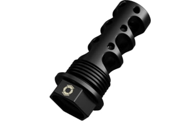 Image of Infinite Product Solutions Gen 4 QD 3-Port Muzzle Brake, 7.62x39mm, M14 x 1 LH, Black Nitride, G4-174-NTD-14LH-CW