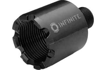 Image of Infinite Product Solutions M24 x 1.5 - M14 x 1 LH Thread Adapter, Black, 24X15RH-14LH-BS