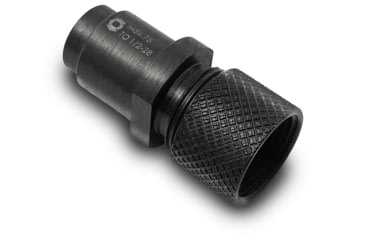 Image of Infinite Product Solutions M8 x .75 to 1/2-28 Target Barrel Thread Adapter, Black, M8T-1228-BS
