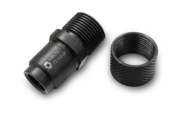 Image of Infinite Product Solutions M8 x .75 to 1/2-28 Target Barrel Thread Adapter, Black, M8T-1228-BS