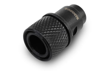 Image of Infinite Product Solutions M8 x .75 to 1/2-28 Thread Adapter, Black, M8-1228